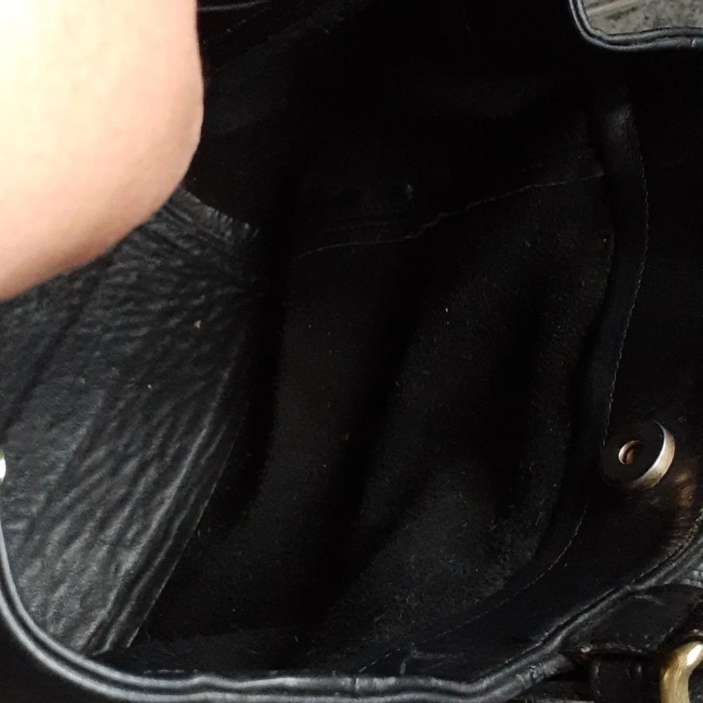 Vintage Coach Black Bag - Picture 7 of 8